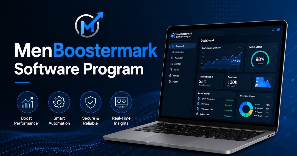 MenBoostermark Software Program